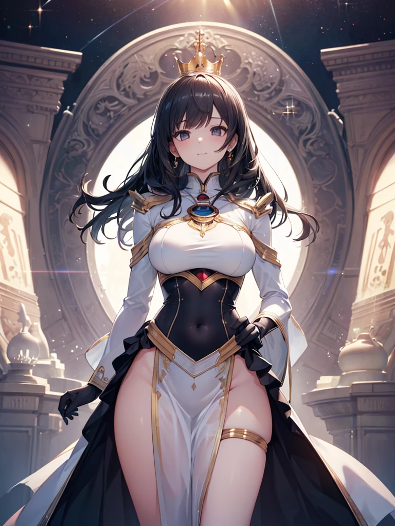((Draw every detail with high precision)Extremely precise depiction)[high resolution],(detailed illustrations,とてもbeautifulで緻密な描画,Delicate lines and rhythm,Realistic texture expression),[Color drawing main line],[Ruins background []],endless (Anime Girl (beautiful) 16 years old)  [(Tanned skin) [glossy black hair]],((bet) Beautifully decorated golden cyber armor) ([Complex decorative processing] [elegant],Gorgeous golden luster (Polished reflective gloss)) [Luxurious],Gravure printing,[Oparts Stolen Technology [Hieroglyphics]],(複雑でbeautiful装飾 [Dense details]),(きめ細やかでbeautiful肌表現 [transparency]),[完璧な目のdetailed (Beautifully detailed iris)(Eyes like deep gems)],(Eye light[Accurate Lighting，protect eyes]),[長くてbeautiful睫毛],[Accurately drawn hair [美しく艷やかな髪のdetailed]],(完璧な手のdetailed [破綻のないbeautiful指 [beautiful nails]]),(Perfect anatomical structure(Perfectly balanced proportions))[[Full body portrait]],[[Highest level of design]][Ideal color coordination(Accurate simulation of the interaction between light and material)],([Precision details](detailed,高beautiful)),[The visual art of storytelling],((best quality)beautiful[[High-density drawing]])[Full HD].{Full body shot}