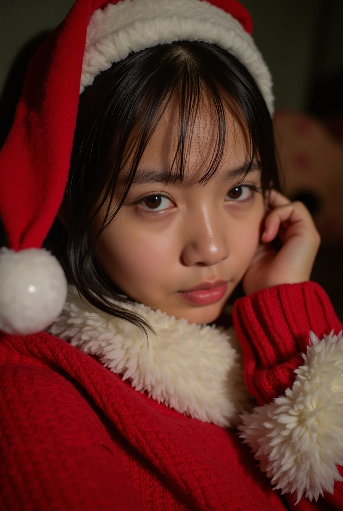 Young chinese girl with some of her friend, lil girlfriend, 11s, wearing christmas clothes, and christmas accessories, ((POV)), wet body, dripping wet, ootd, nano skirt, very short skirt, smelly girl, dark skin, lil girl, only 11, visible crotch, visible , tiny, baby, cute, ki d body, high quality, high resolution, group of lil girl, a bunch of lil girl, big boobs, very aroused, sad, lying down, enjoing them self, crowded, at church park, night time