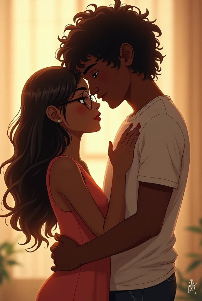 Best friends, friends hugging each other, loving friends, friends giving each other a hug, friends man and woman hugging each other, black hair girl, beautiful girl with dark skin, tall dark-skinned boy, boy with straight black hair, handsome boy hugging girl, best friends boy and girl hugging each other