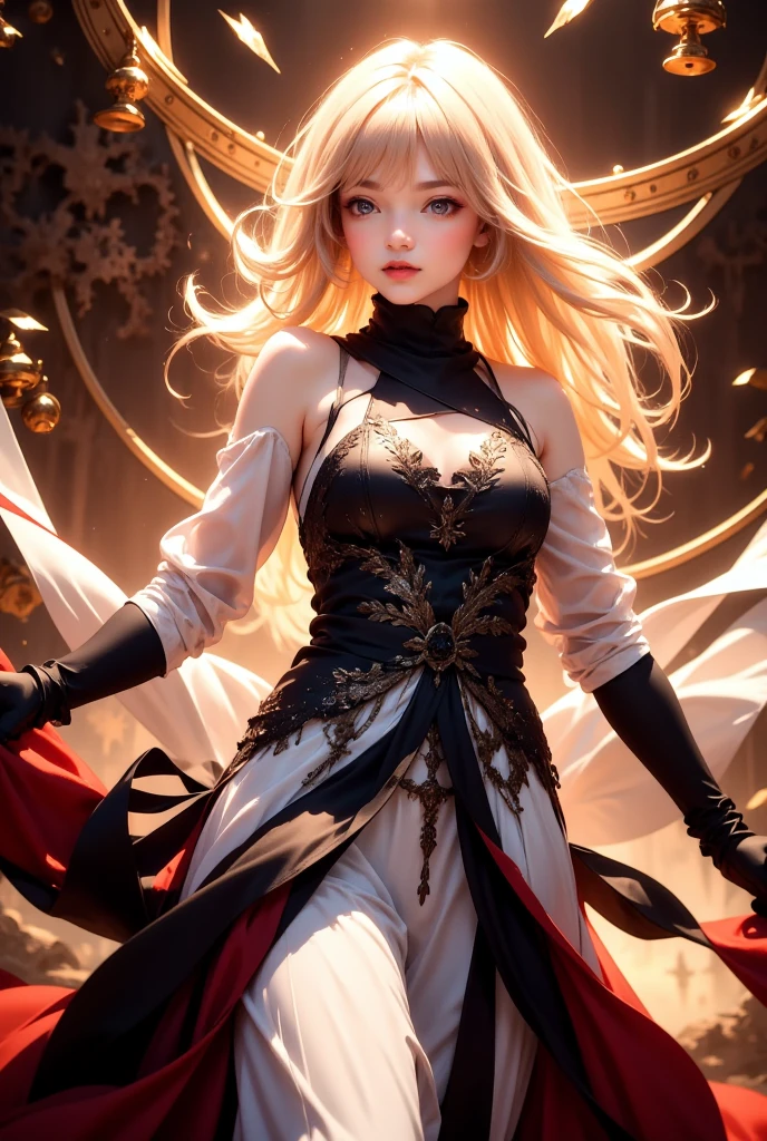 photorealistic, masterpiece, photorealistic, high resolution, soft light, hips up, (blue eyes, blonde hair), long hair, (silk and Ribbon in front:1.3),earrings,filigree,detached sleeves,wide sleeves, (armlet:1.2),jewelry, (cleavage,bare shoulder,strapless,Simple Choker,tube dress,no bra:1.1), ------------------------------- (sky,idle animation,simple background,Leaves and plant in front :1.2), ------------------------------- (meishaonv,blue eyes,tsukino usagi,double bun,sailor collar,crescent,sailor moon:1.2), back view