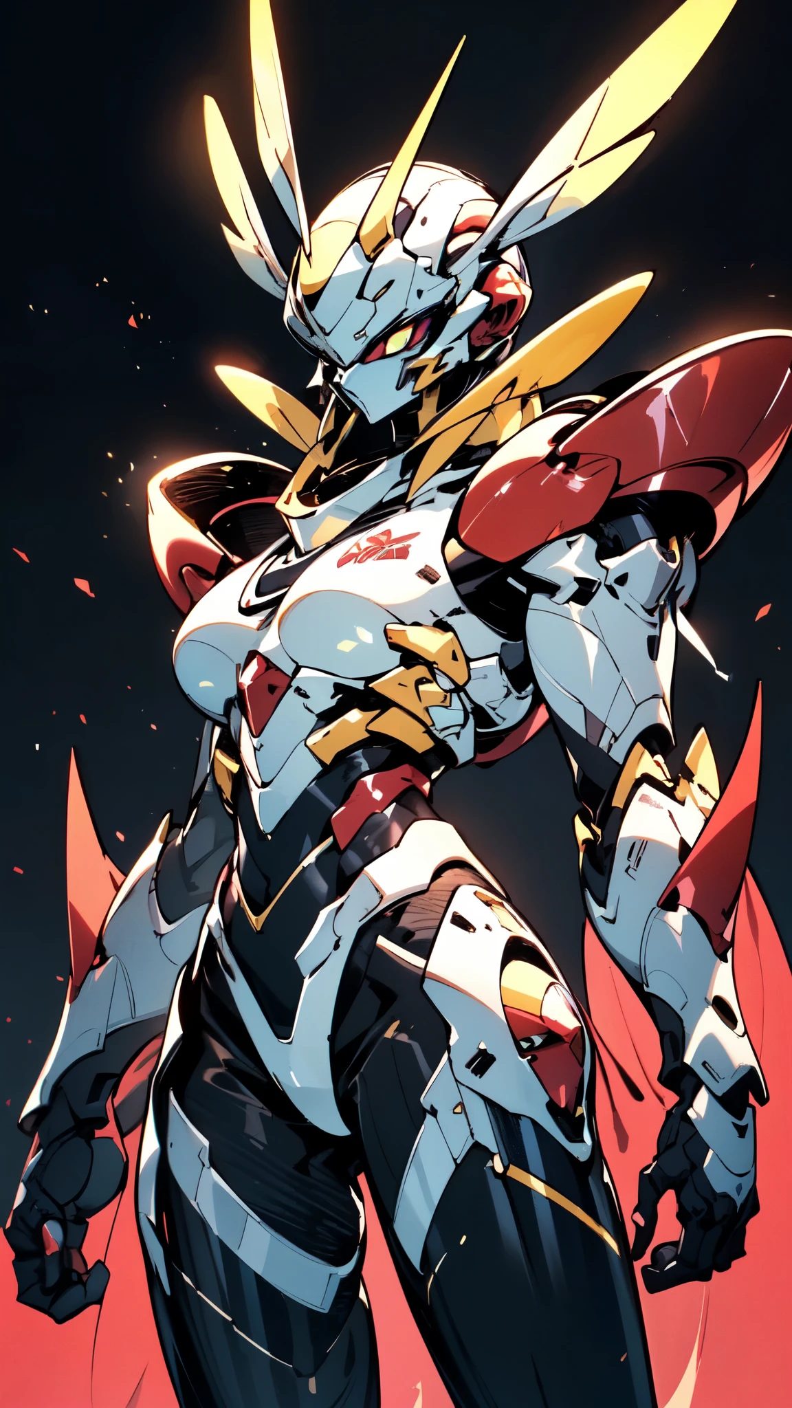 (masterpiece:1.5, best quality:1.5, extremely delicate:1.5), a woman wearing a full-face helmet, high-tech biomimetic armored combat suit, (a composite layered chest armor), the design balances heavy with agility, fully enclosed shoulder guards, matching arm and leg guards, a belt of gemstone, (the color scheme is primarily Purple with Blue and Yellow accents, Organic Biotech, Concept Inspired by queen bee, glowing eyes, armor glows), stand of a futuristic sci-fi city, this character embodies a finely crafted fantasy-style armored hero in anime style, exquisite and mature art style, metallic, high definition, highres, ultra-detailed, ultra-fine painting, professional, perfect body proportions, golden ratio, anatomically correct, symmetrical face, extremely detailed eyes and face, high quality eyes, creativity, RAW photo, UHD, 32k, Natural light, cinematic lighting, (masterpiece-anatomy-perfect:1.2)