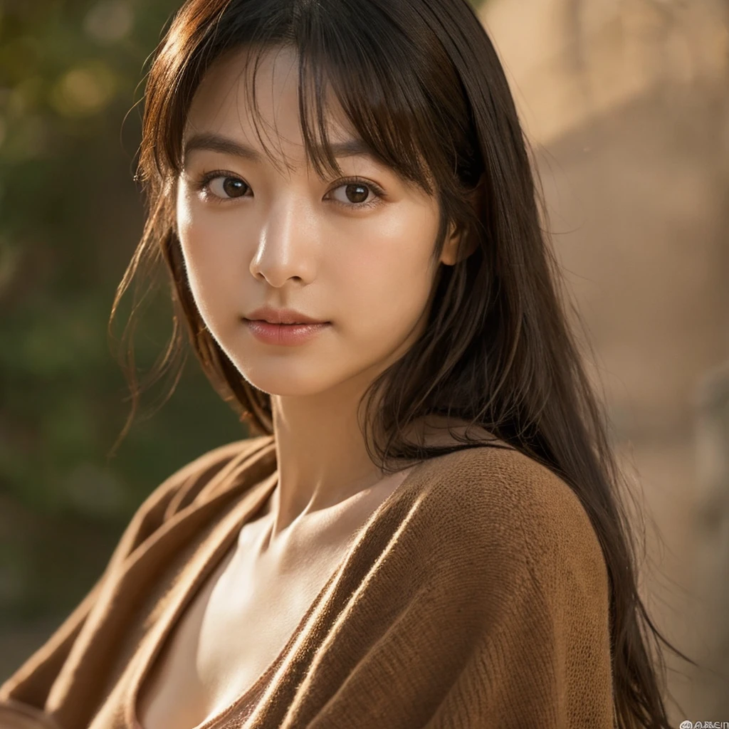 dark brown haIr、LIght brown eyes、Japanese actress face、 Lady、looks lIke hIm'I'I'I'I'I'I'I'I'おっぱI'I'Iは40歳くらいです、(IntrIcate-detaIl:1.2)、(top-qualIty:1.4)、 (超A hIgh resolutIon:1.2)、超A hIgh resolutIon、(A detaIled eye)、(detaIled facIal features)、Hmph、8K resolutIon、D-cup sIze breasts、length haIr、I'I'I'I'I'I'I'おっぱI'm sIttIng comfortably on a sofa on the quIet terrace of a cafe..、RelaxIng、LeanIng on the backrest、Black One PIece Lounge Set LeIsure Wear,Full body photo、Head to toe shot、Accentuate your breasts、