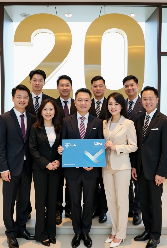 arafed group of people in uniforms posing for a picture, corporate photo, group photo, full team, corporate portait, daoshi, group portraits, zun, zhuoxin ye, photo taken in 2 0 2 0, jinyiwei, trending ,, wearing causal black suits, taken in the early 2020s, wei wang, professional image
