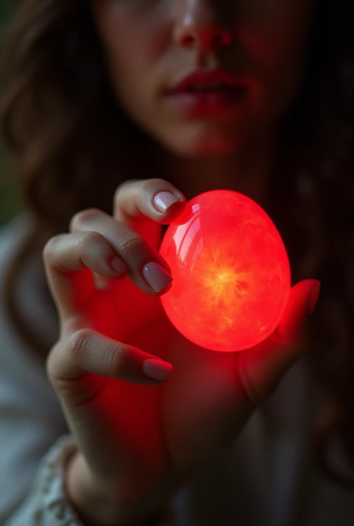 A woman showing her sexual organ 
