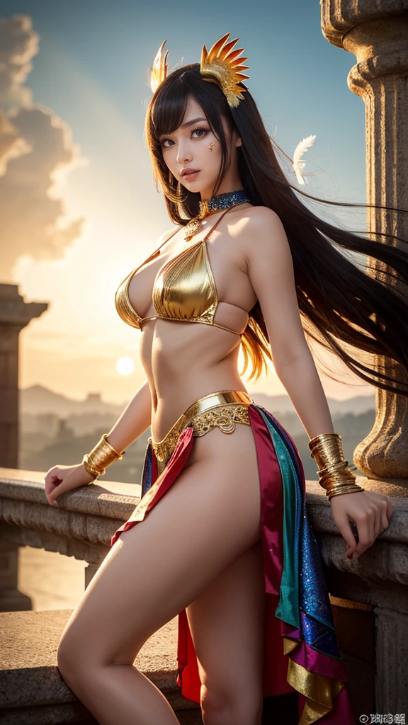 セクシーな成熟したBeautiful warrior、Greek Women,She's wearing a shiny short leather skirt。8 heads、Sexy beauty、(,腹部にHas a succubus tattoo),have a perfectly proportioned body,Moisturized Skin,(Advanced Skin Details:1.1)完璧なface,Light golden wavy hair,Transparent hair quality,Delicate hair(Premium Hair Detail:1.1)Beautiful and delicate eyebrows and eyelashes,Beautiful eye makeup,eye元を鮮明に再現,Number of students: 8,000 people(高度なeyeの詳細:1.1)Sensual唇(Perfect Lip Shape)(Fascinating笑face) Optimal ratio of four fingers to one thumb, arms are lower than chest,Wearing Jewelry,Gold earrings,Gold Necklace,Gold Bracelets,gold waist chain,scene,Inner part of a cathedral,in the halls of a sacred cathedral,Master Photo,完璧なmasterpiece,Best image quality,Professional Indoor Lighting,Professional Dimming,real,Succubus tattoo series,Perfect for women's artwork,Best Photos,Black gold leaf series,Small tattoos,goddess series((Hippolyta)), Amazon, Strong warrior,,Beautiful warrior,beautiful greek girl, Beautiful woman,ancient greek girl,One girl,
(Large Breasts:1.4),((((Wild black hair)))),(((green_eye:1.3))),Complex eye,beautiful detailed eye,symmetrical eye,((((Shiny skin:1.5,Sunburned skin,Light Skin: 1.5,Sunburned skin,Shiny skin,very Shiny skin,Shiny body,Reflex muscles)))),(Spider's underbelly,Tight waist,Wide Hips,An athletic body,膨らんだfoot,Thick thighs,(詳細なface)),Beautiful lip detail,((Perfect figure :1.2, (Round Breasts :1.1)),
cute,Lewd,Sensual,Fascinating look,Fascinating,((erotic)),Gorgeous,Gorgeous,((Browsing Caution)),
Revealing clothing,Show some skin,Golden Greek Armor, Jet Black Hair, Hoplite helmet, muscular chest, beautifully protruding nipples、,Wearing shining silver armor, Long, flowing hair blowing in the wind,The armor shines silver and gold,
(Seductive Pose:1.3), View your viewers,Embarrassing,Centered,Scale to fit dimensions,Three-part method,
Outdoor,Pillar,((Pillar background,Greek Palace,Greek Palace background,Background pyramid)),scenery,extremely scenery,(Puddles everywhere,Moss,Moss on the background), Greek Style,Greek Castle,Yuri、pad,palm,(sunset, Golden Hour),Has a succubus tattoo
(Shiny Greek Ornaments),High resolution,Sharp focus,(Super detailed,Very detailed),(Photorealistic artwork:1.37),(Very detailed CG unity 8k wallpaper),(((Vibrant colors,Vibrant Themes))),(Complex),(masterpiece),(Highest quality),Artistic photography,(Photography by sldr),(Complex background),完璧にレンダリングされたface,完璧なfaceのディテール,リアルなface,Photo Real,((Complex detail)),(((realism))),
(Perfect Arms、fingertip、foot、face)、(Sexy pose、Sexy and beautiful thighs)