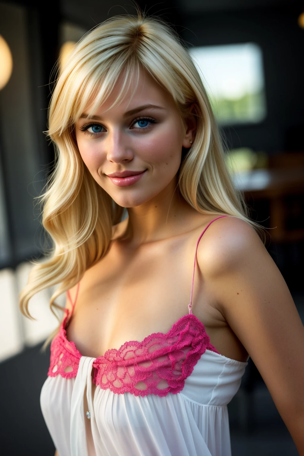 Pretty blonde Woman