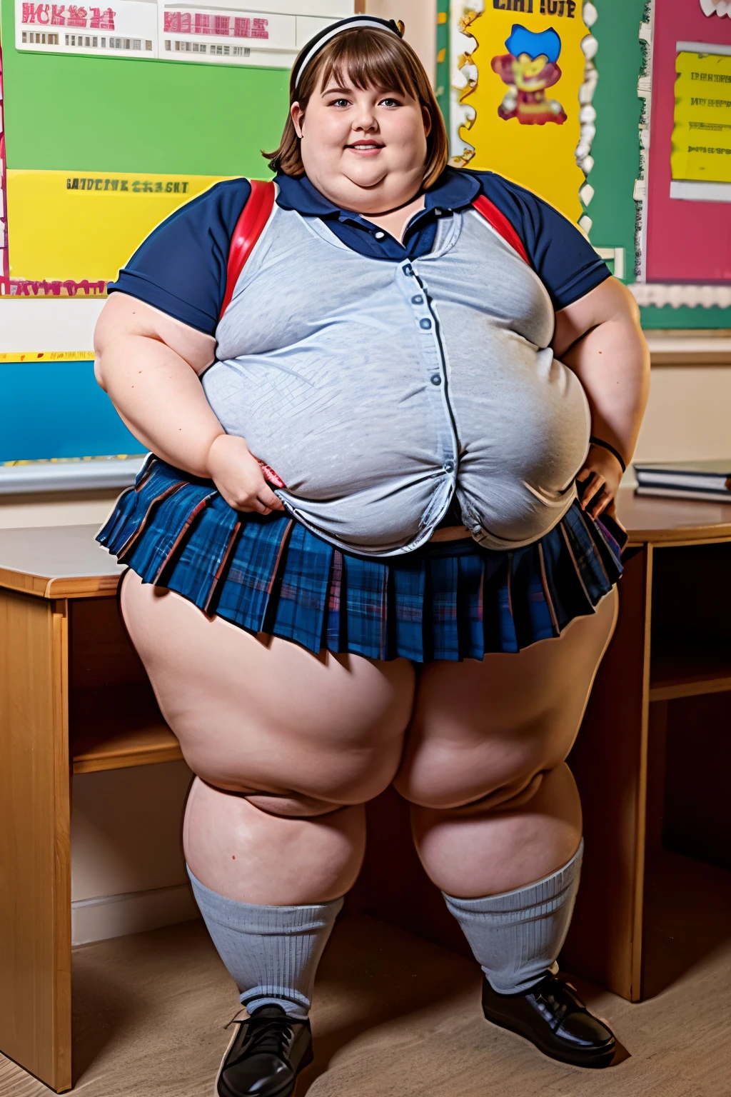 a fat 10 year old obese ,chubby overweight ,young fat girl in ,cute plump schoolkid,heavy set young girl,thick  student,extremely obese young female student,very fat and heavy young girl,stout short haired girl in school,chubbychild in classroom,cute pudgy young student