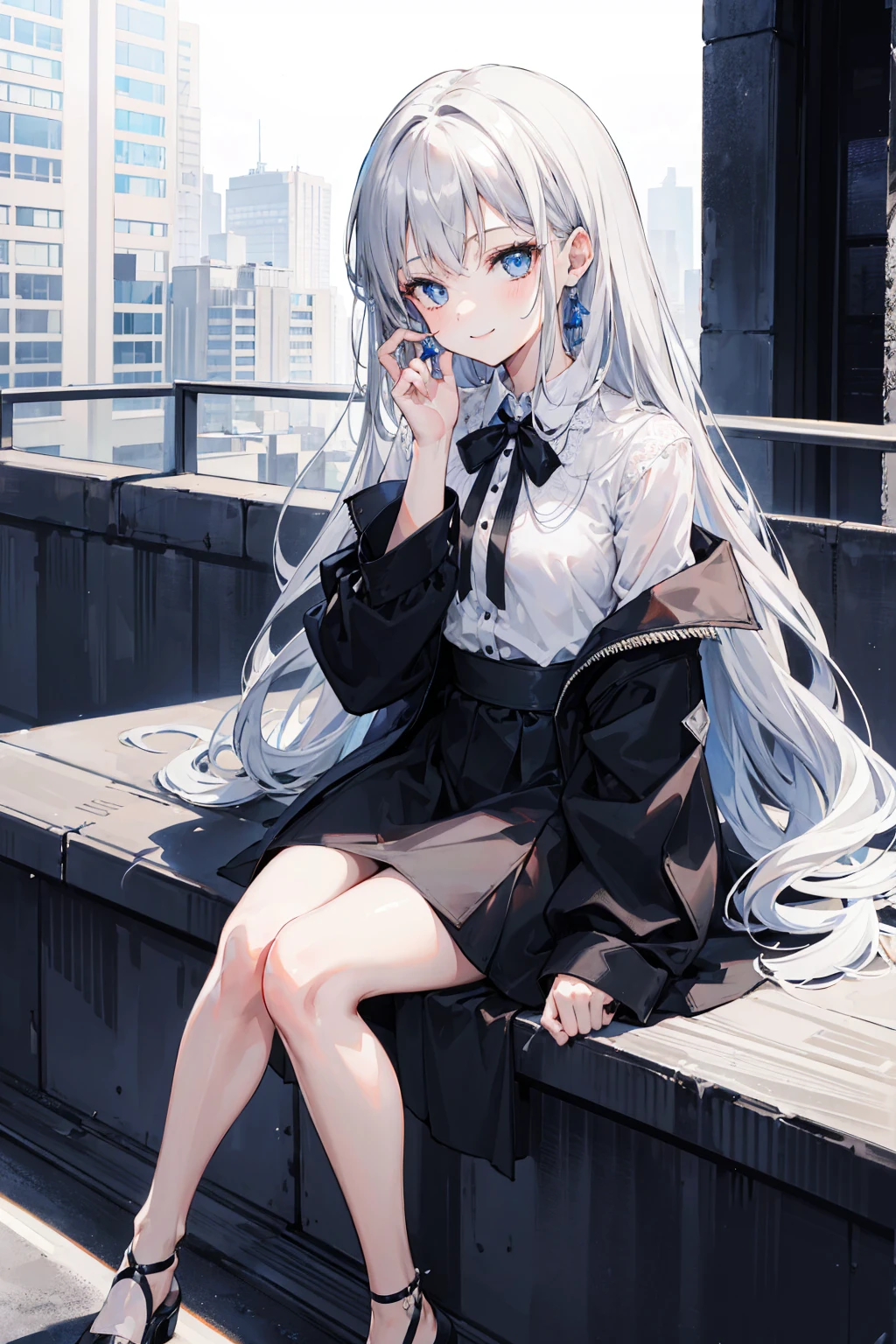 (masterpiece)), (((best quality))), ((ultra-detailed)), ((disheveled hair)), (1 girl), (solo), (beautiful white beauty girl), korean idol, (whole body:1.2), beautiful detailed eyes, hairs between eyes, (small head), (realistic), mature woman, sexy body, model, nsfw, masterpiece, best quality, ultra-detailed, illustration, 1girl, slingshot, pretty face, erotic face, smile, dalcefo, sexy face, (sitting on the forest), floral paint, (very long hair), faint light blue hair, blue eyes, long skirt, <lora:Yoisaki_Kanade_Lora.ver1:0.4>, <lora:pastelmix-lora:1>,