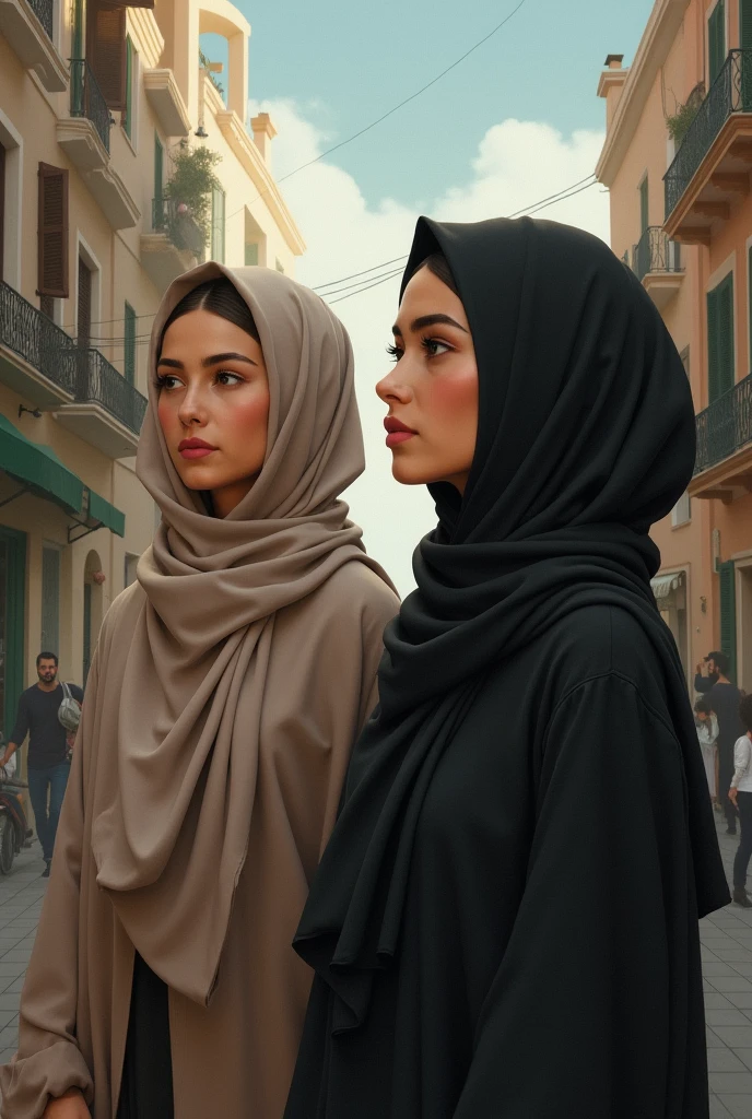 Sexy Arabic hijab girls