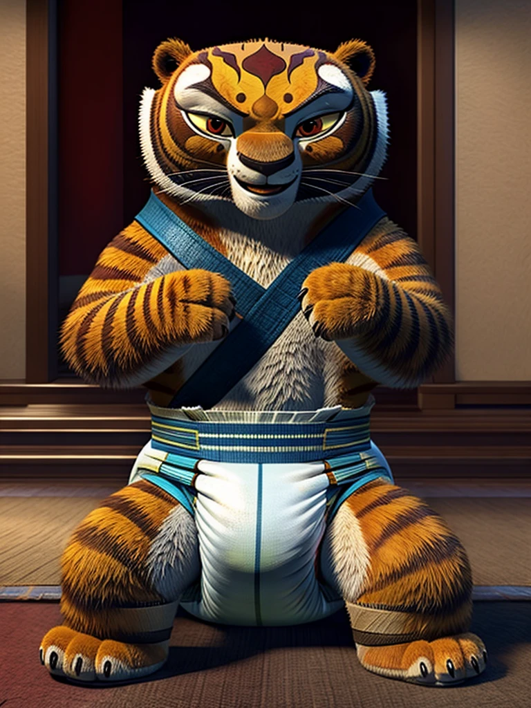 Master Tigress from Kung Fu Panda, DreamWorks Animated, Diaper