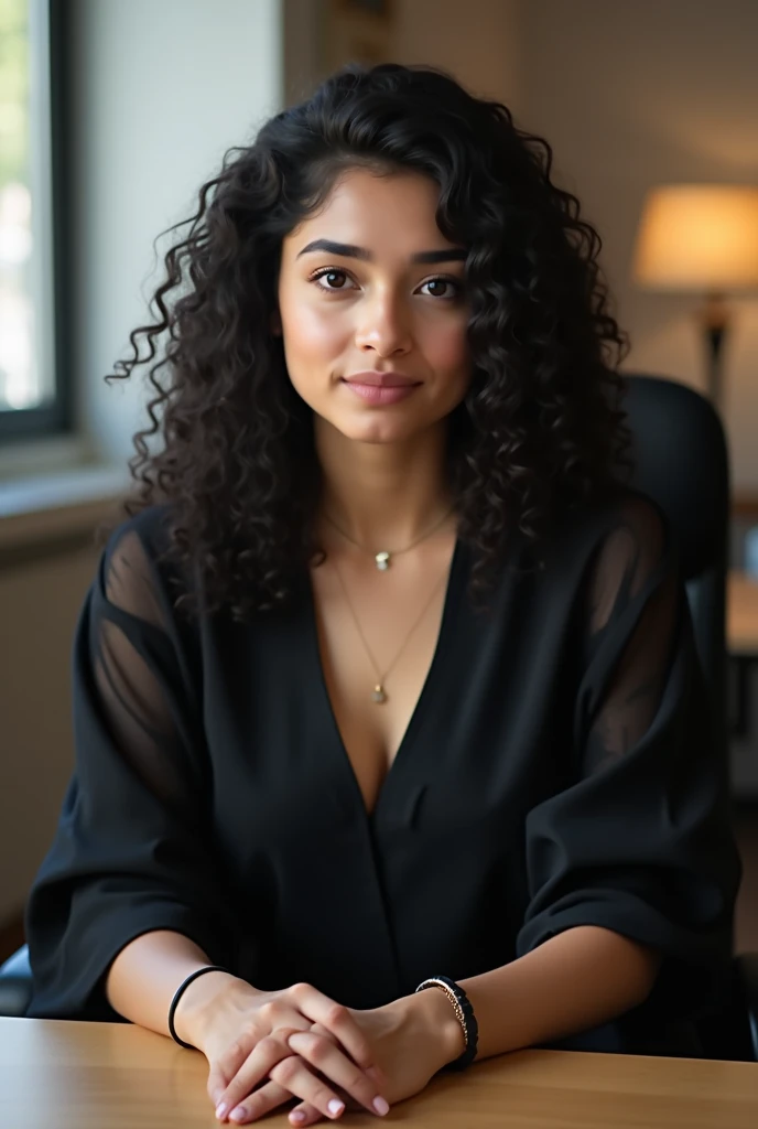arafed woman sitting in front of a book shelf with books, young middle eastern woman, beautiful jewish woman, photo of young woman, full res, beautiful and smiling, indian girl with brown skin, beautiful iranian woman, high res, beautiful young woman, young beautiful woman, in a library, malika favre, closeup portrait shot, a beautiful young woman