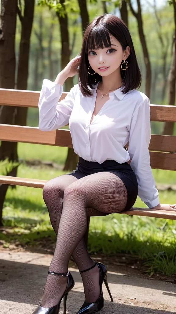 masterpiece,  best quality,  high resolution,  extremely details 8K picture,  HDR photo,  unity,  official art,  original,  fantasy,  soft lights, 
Anime picture,  2.5D illustration,  beauty and realistic,  (Cowboy shot:1.4),  (sitting,  straight legs,  see the shoes:1.3),  better_hands,  woman,  female anchor,  E cup,  (White  suit,  white mini narrow skirt),  (navy blue shirt:1.5),  ((black pantyhose)),  (white booties)
Details background,  in the sky,  blue sky,  cloud,  sun,  sunbeam,  lens flare,  , better_hands, hands, Raye face, Booties, <lora:EMS-48655-EMS:0.400000>, , <lora:EMS-59055-EMS:0.400000>, , <lora:EMS-51810-EMS:0.400000>