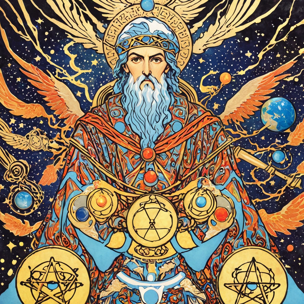 The mystic Hermes Trismegistus 