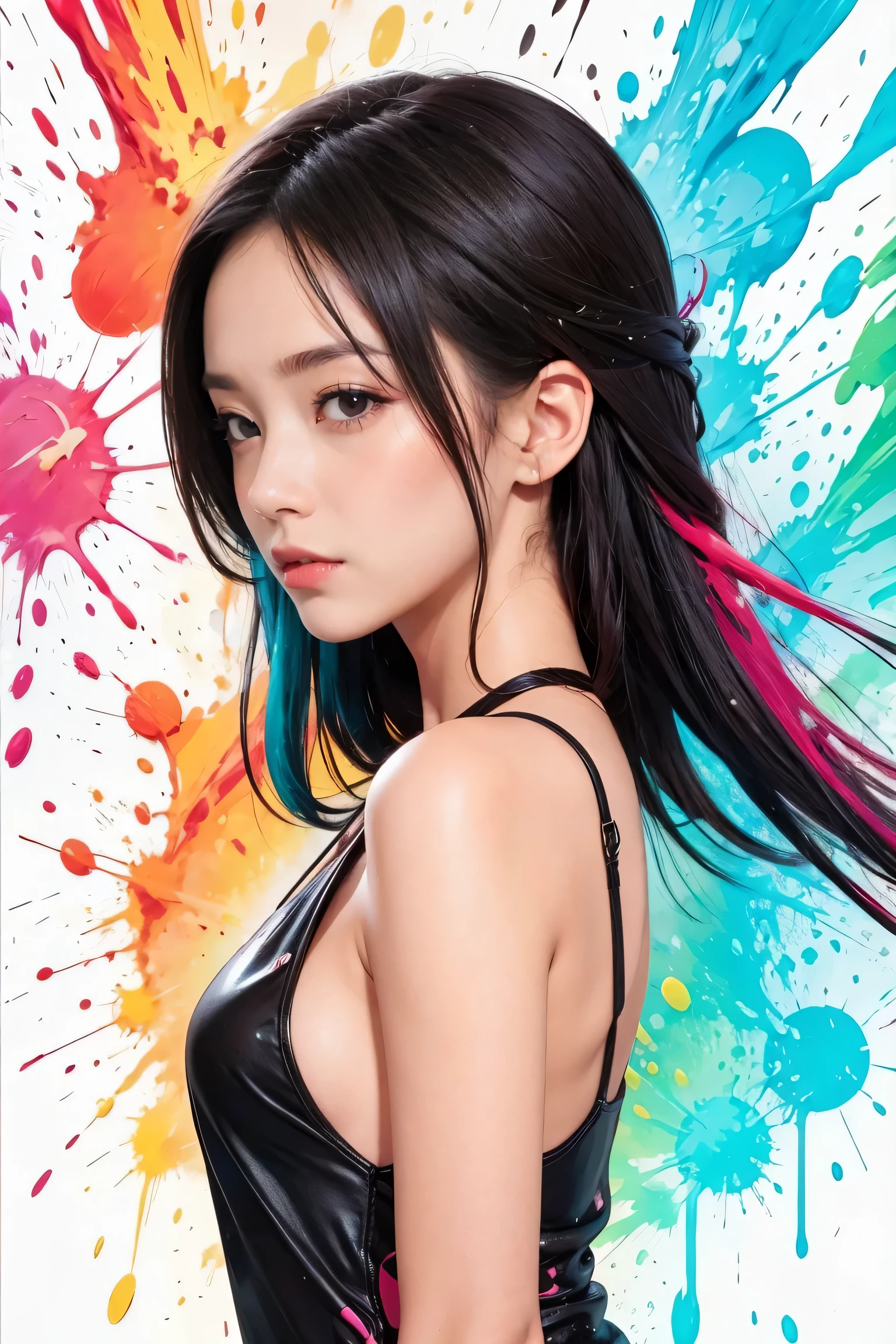 splash、Girl、ART、Colorful、COOL