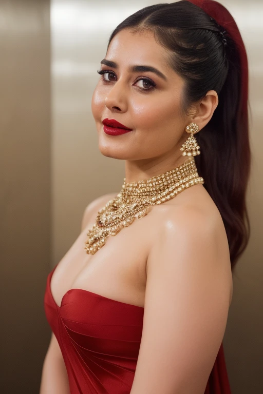 Nsfw, day scene, close up photo of naked (kareena kapoor:0.1) from top view, big cheeks, soaked in sweat, red Hollywood lips,big breasts, seducing in a elevator, hourglass figure, armpits, (blue eyes:1), ponytail, necklace, 30 yo, look at viewer, (cinematic:1.3), intricate details, (ArtStation:1.2),nude