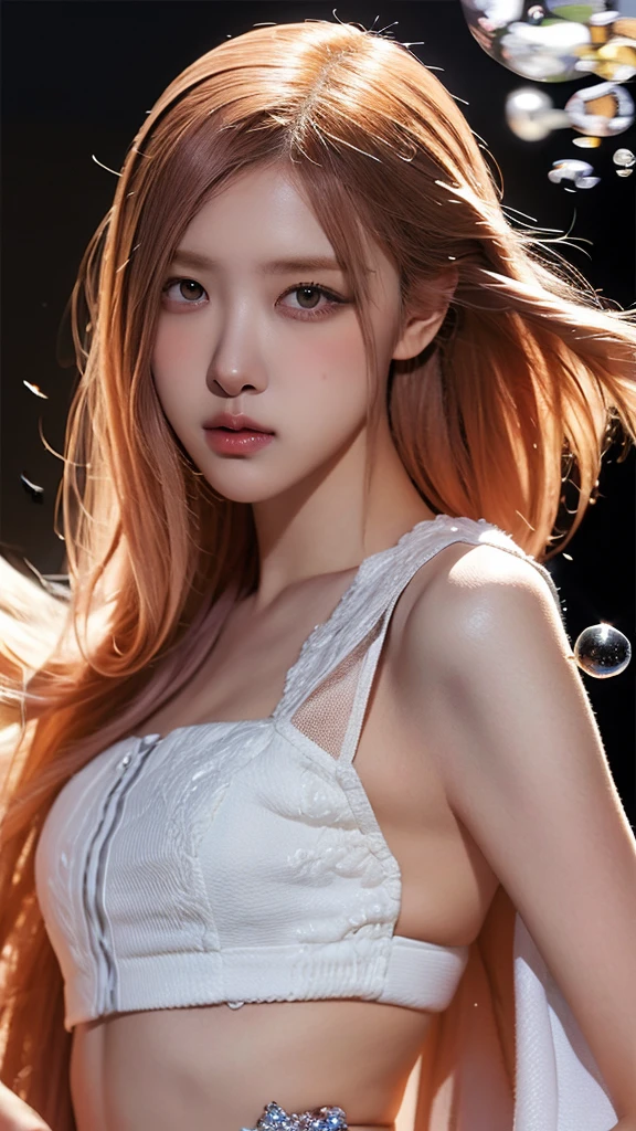 (best quality,32K,8k,highres,masterpiece:1.2),ultra-detailed,realistic:1.37,girl,beautiful dress,galaxy background,sparkling stars,ethereal atmosphere,vibrant colors,elegance,mystical,heavenly,moonlight,reflection,flowing fabric,graceful pose,gentle expression,cosmic energy,distant galaxies,dazzling beauty,Serene,stellar glow,heavenly emissary,alluring,hovering,stellar dust,enchanted garden,starlit night,sheer elegance,astral silhouette,seamless blend,gossamer veil,Interstellar Journey,effortless beauty,luminous radiance,floating petals,heavenly goddess,dreamlike grace,fashion statement,cosmic enchantress,long flowing hair,(((Flat Chest))),(Tiny),