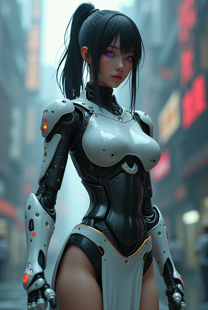 a woman in a futuristic suit with a glowing head and chest, cyberpunk art inspired by Marek Okon, cgsociety contest winner, digital art, gynoid cyborg body, girl in mecha cyber armor, cyber suit, cybersuit, in white futuristic armor, cybersuits, diverse cybersuits, gynoid body, echo from overwatch, perfect anime cyborg woman