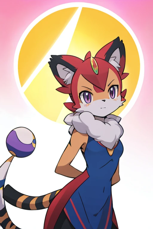 Female furry shagayeg tiger alola pokemon sun and moon style 