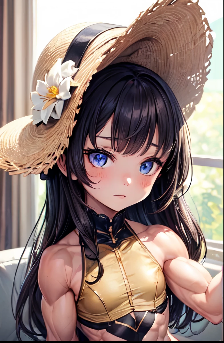 dark skin, blushed