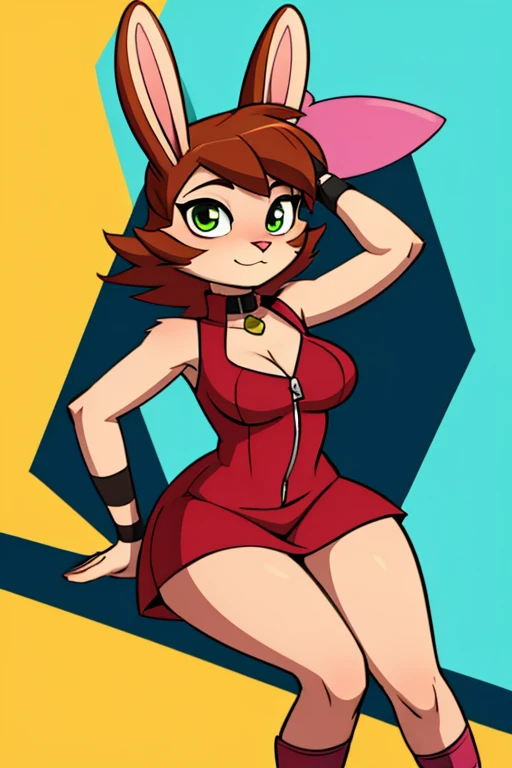 Female furry sara rabbit ben 10 reboot style 