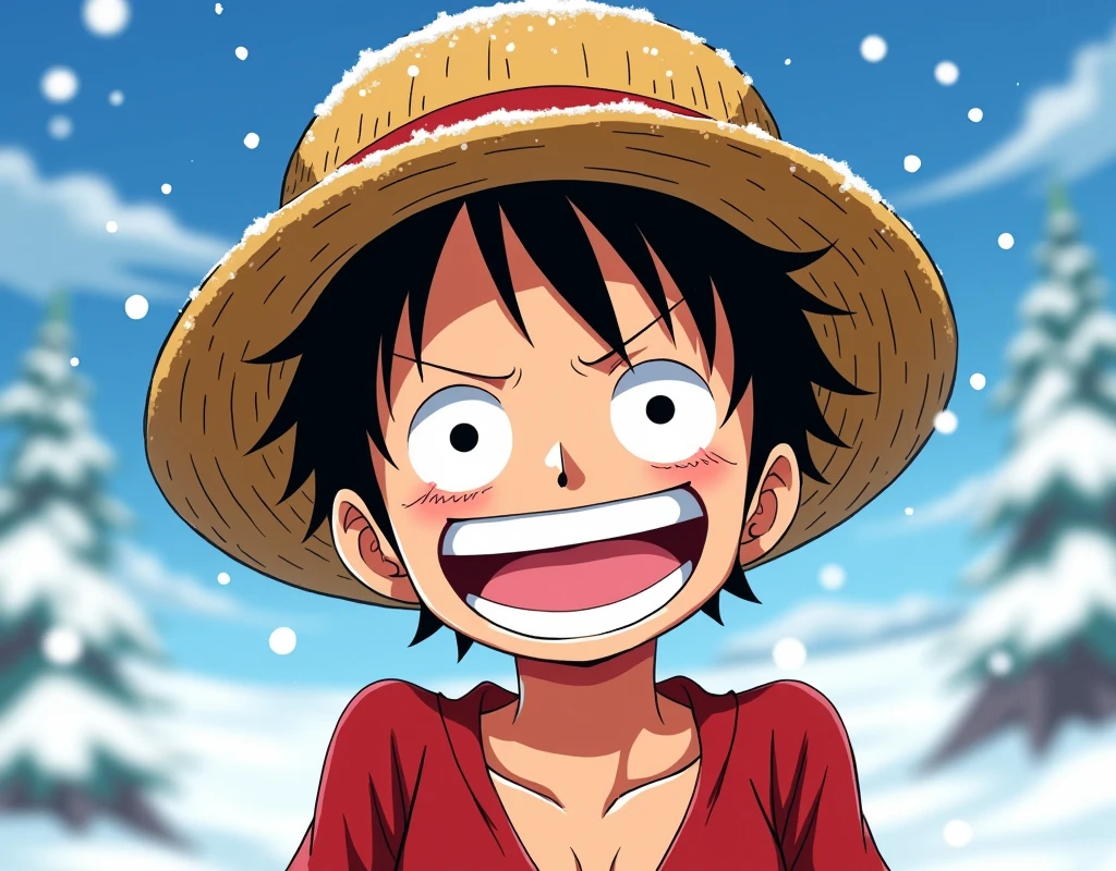 Emote one piece for twitch luffy apontando o dedo