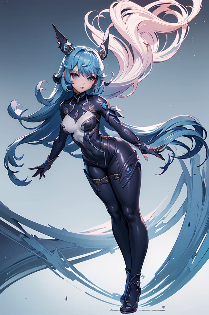(((Masterpiece, highest quality, high definition, high detail))), (Dark skin elf), (Dark elf) , 4k, highly detailed, anime style, HDR, subsurface scattering, 1 girl , strong, muscular, navy blue hair, wavy hair, long hair, navy blue eyes, great sword, sword in hand, a tomboy girl, pretty face, closed clothing, leather pants, battle armor, paladin, crusader.
