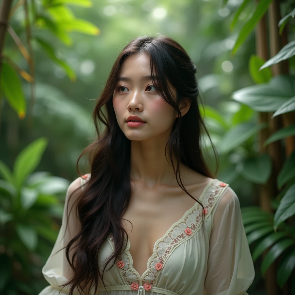 A Japanese woman without clothes