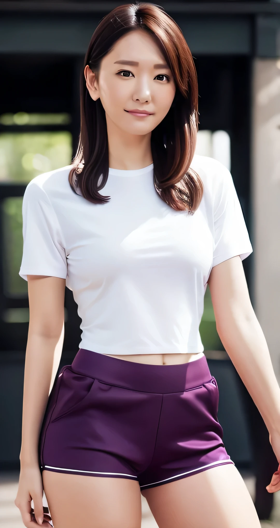 (Highest quality:1.5), (Real:1.4), (Ultra high definition:1.4), (No correction:1.4), (Skinny 18 year old girl), (Plain background), (1 Japanese very thin girl with flat chest in eighteen years old), (very thin body), skinny face, (Beautiful skin), (T-Shirts), (flare skirt), (girl is wearing T-shirt and flare skirt), (very thin girl is standing front plain back ground), (18yo very thin girl is standing front plain back ground in studio), (front view of a flat chest girl), Photo studio, (Upper Body), (smile), (Turn your body forward), (Flat Chest), (flat chest), (Very thin), (very thin)