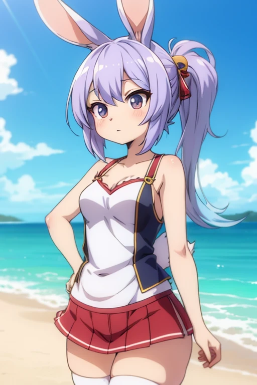 Female furry sara rabbit 2d anime style