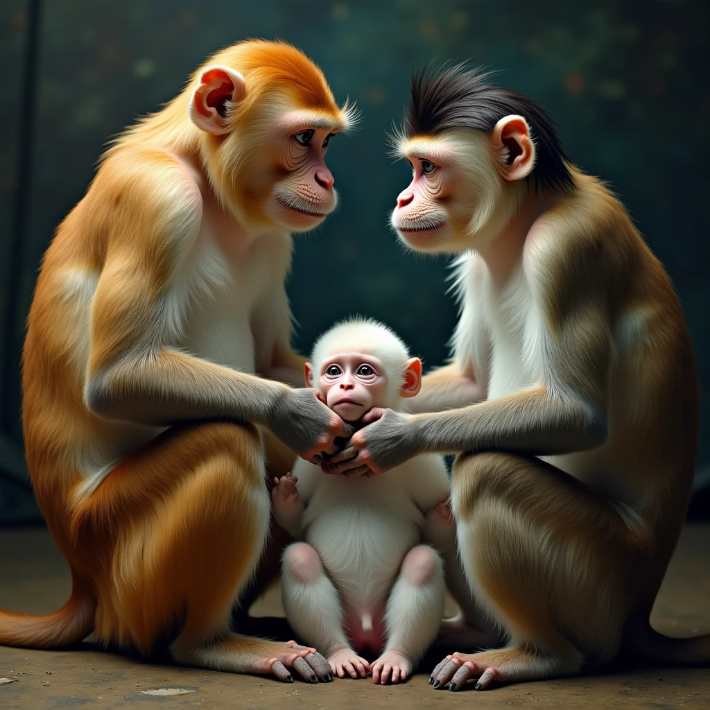 Crie uma NFT com base na NTF do macaco ((Melhor Qualidade)), ((Obra-Prima)), ((Realista)) monkey looking at NFT camera --auto