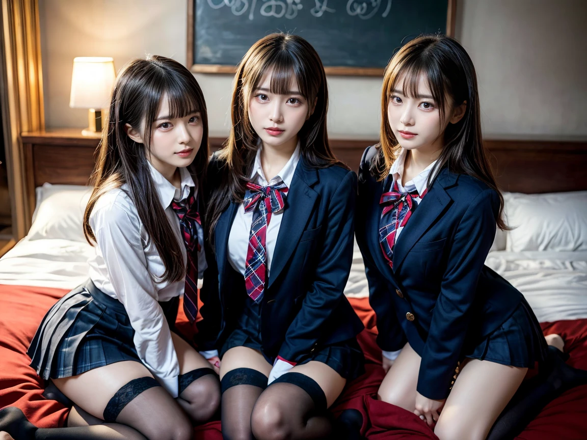 8K, RAW portrait of (japanese woman),masterpiece、Photoreal:1.3、realistic, ultra high resolution, highest quality, real life photos ,( in the evening :1.1),
((((2 girls:1.5)))), (((Two girls showing off their panties in the room)))、(cute face:1.3)、日本の2 girls,((two Japanese high school girls))、((2 real high school girls))、((japanese high school uniform:1.6))、 blonde,slender body,、in the room、
big beautiful detailed eyes, black hair,(Depth of written boundary:1.3)、 ((dark brown eyes:1.2))、(real skin texture:1.3)、(An immersive atmosphere:0.8、chiaroscuro:1.2) 、(look viewer:1.3)、((embarrassing))、((red cheeks:1.3))、((from belowの天井:1.2))、(smile:1.2)、((wearing very small silk panties))、((panty shot))、((woman rolling up her skirt))、((from below:1.15))、((Close up on crotch:1.32))、((panty shot))、((spread your legs to the side:1.4))