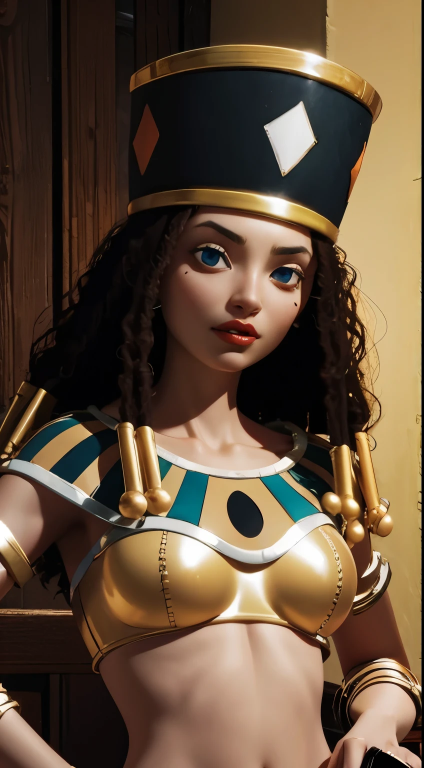 Nerida (valiente) is very hot. busty. cutout. production