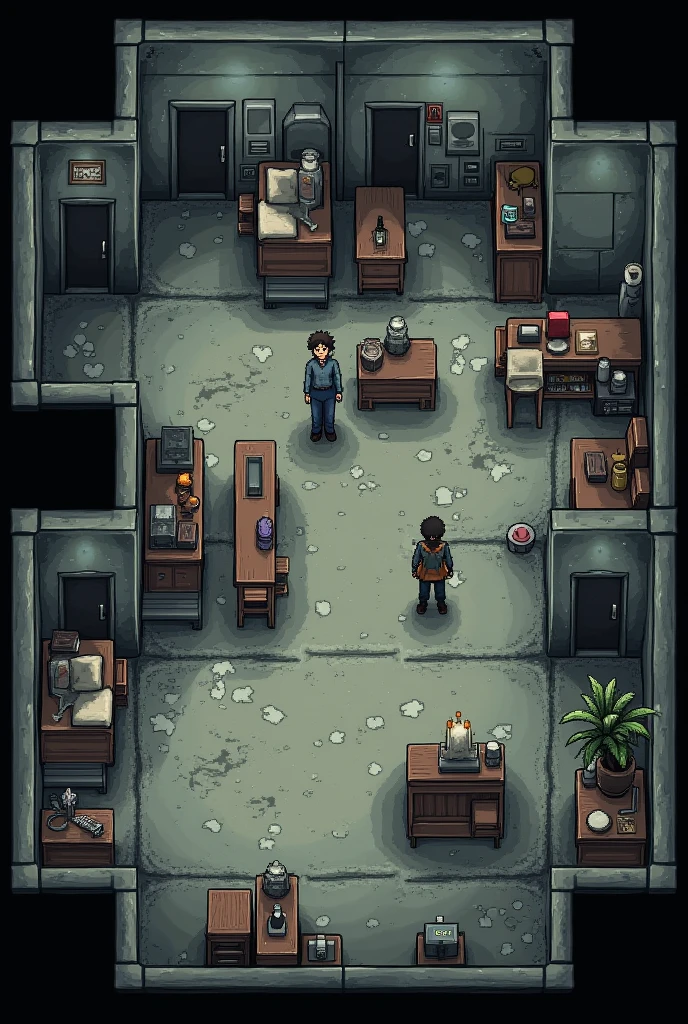 RPG Maker MV's Shelter Floor Map