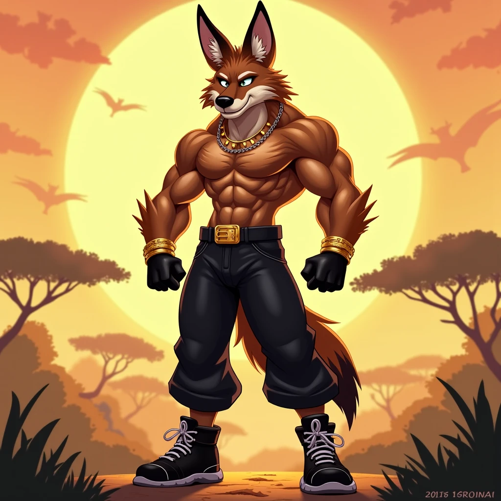 Masterpieces, furry, male, Anthropomorphic, grey wolf, skinny body type, Delicate eyes, glistening body, criminal, thug, ranger, depth of field, perfect lighting, (best quality),(masterpiece),(ultra detailed), sharp focus, detailed forest background, shirtless, big black nipples, fierce look, scars, black gloves, glossy oiled up skin, sweating, wet, black trousers, green camo scarf, full body, white short hair, white chest fluff, white pubic hair, white goatee, white arm hair