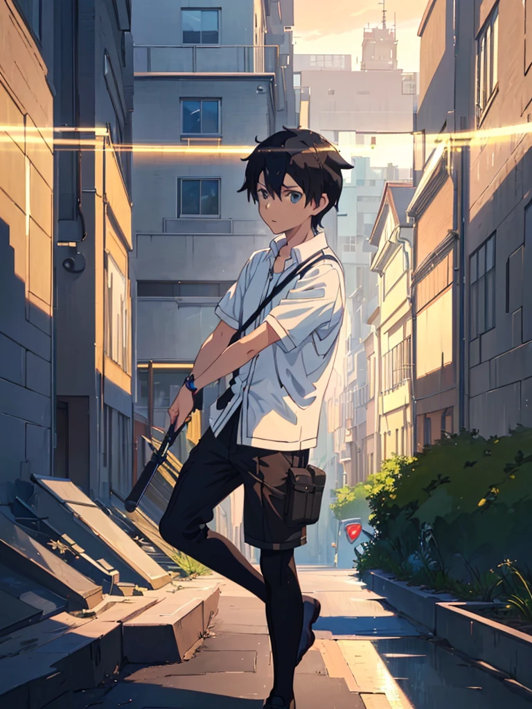 (Makoto Shinkai:1.3),(Makoto Shinkaiスタイル:1.2),zcshinkai\(\style\),,( best quality, high definition ,4K,8K resolution:1.2, high definition ,Ultra HD:1.1, super detailed:1.1),( fine detail:1.3),(anime的:1.4),anime,anime男子, protagonist art,Illustration,Fresh,( bright and fresh boys:1.4),( is cool:1.4,cute:1.1),(Masculine Thoughts ),Face Boy,Handsome guy,Popular boys among girls, male athletic club members,( Big Rough Clothes ), Big Rough Clothes の統一性,( Clothes Big Rough Adjustment :1.4),(Big white knit clothes :1.1),(Thin limbs:1.4),Smoothly,Concave and convex,Light and Dark,I am,, real,(Kirito:1.1),,3 Boys,(Handsome guy体型),,(3d),(2.5D:1.2),My youth, background,[Shadow Paint Black],,( turn boys with girlfriends into homosexuals),Boys Love Hoi Hoi,Composition golden ratio ,