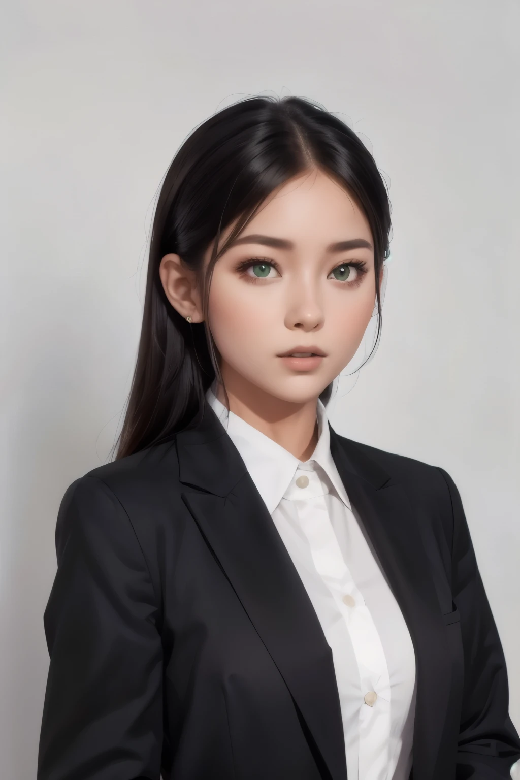 1 girl, First-person view, Nikon, UHD, retina, masterpiece, precise, anatomically correct, textured skin, Ultra-detailed, high detail, high quality, best quality, high resolution, 1080p, HD, 4k, 8k，黑色long hair，campus，wear uniform，cute，Exquisite facial features，long hair