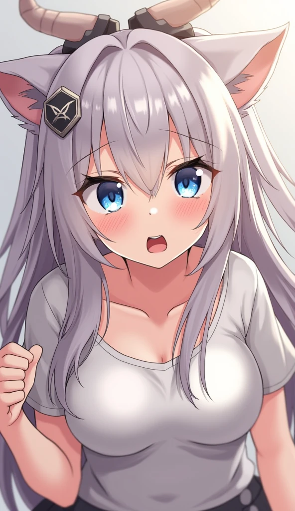 NSFW,kokona,(Perfect hands),(Perfect ???????),(masterpiece),(highest quality),Embarrassed,blush,(Sexually aroused face:1.5),Fantasy,School,classroom,Open your mouth、Sticking out tongue,(Vulgar posture:1.5),(??????:1.5),(One man:1.5),Are standing