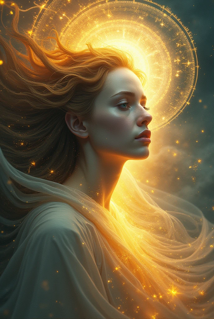Depict face emerging from the shadows, magazine cover, poster art