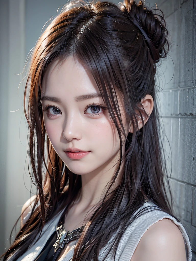 Best quality,masterpiece,ultra high res,(photorealistic:1.4),1girl,shoulder,charming,Looking at the camera,