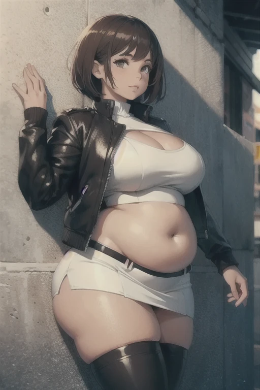 delicate face, 20-year-old kpop idol cyborg girl, dark(carbon fiber high leg cut leotard), Chest opening, {{angled bob}}, (big breasts:1.25), (mechanical joint), bangs, attractive curves, mid pelvis, seaside, standing posture, beach, glowing skin, ((puffyareolas)), (standing), dynamic pose, spread legs, (camel toe, cameltoe, vulvashaped:1.275), cyberpunk, sci-fi, (upper body:1.275), (8k, RAW photo, best quality, masterpiece: 1.47), (nsfw:1.275)
