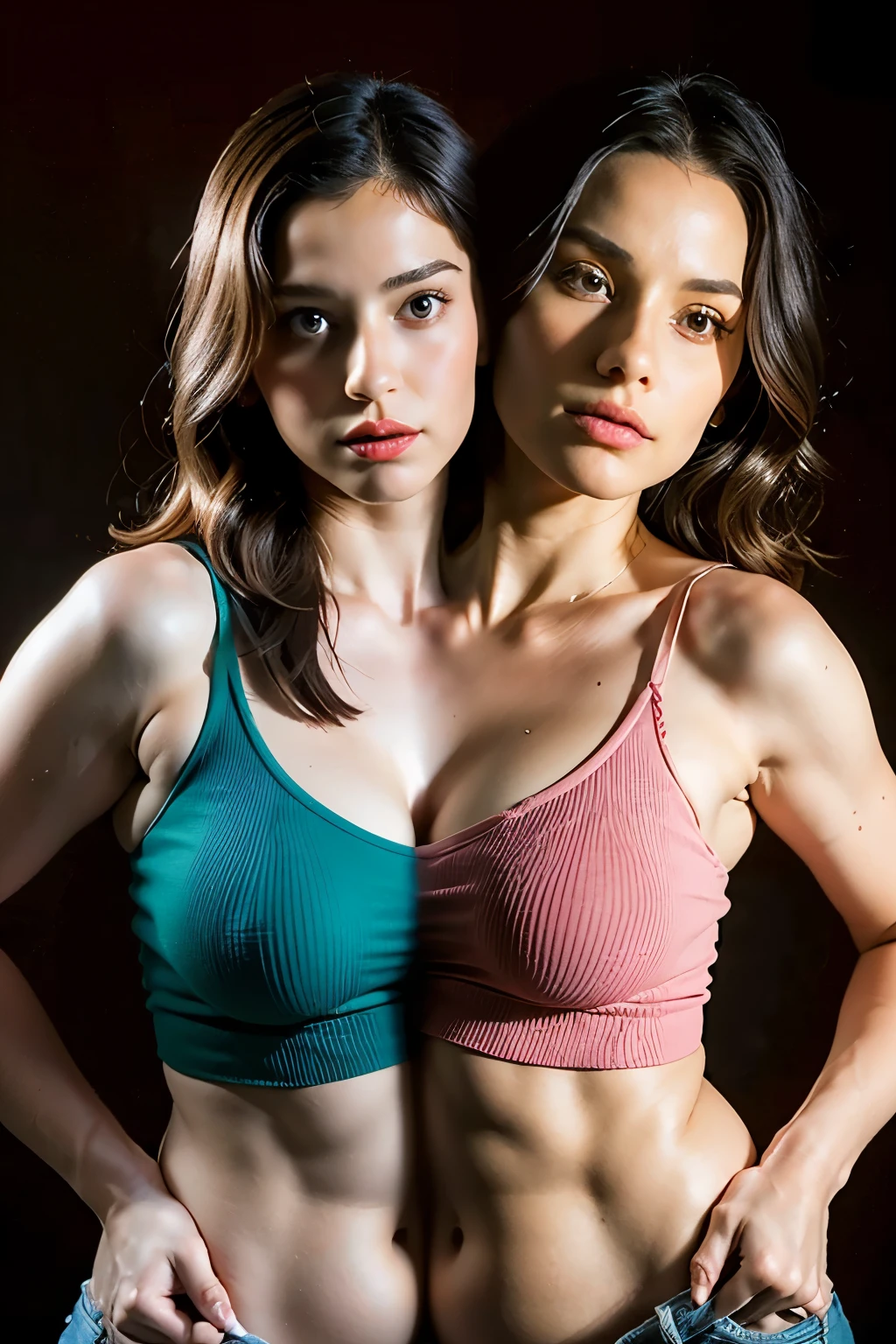 Bulma and chi Chi from Dragonball