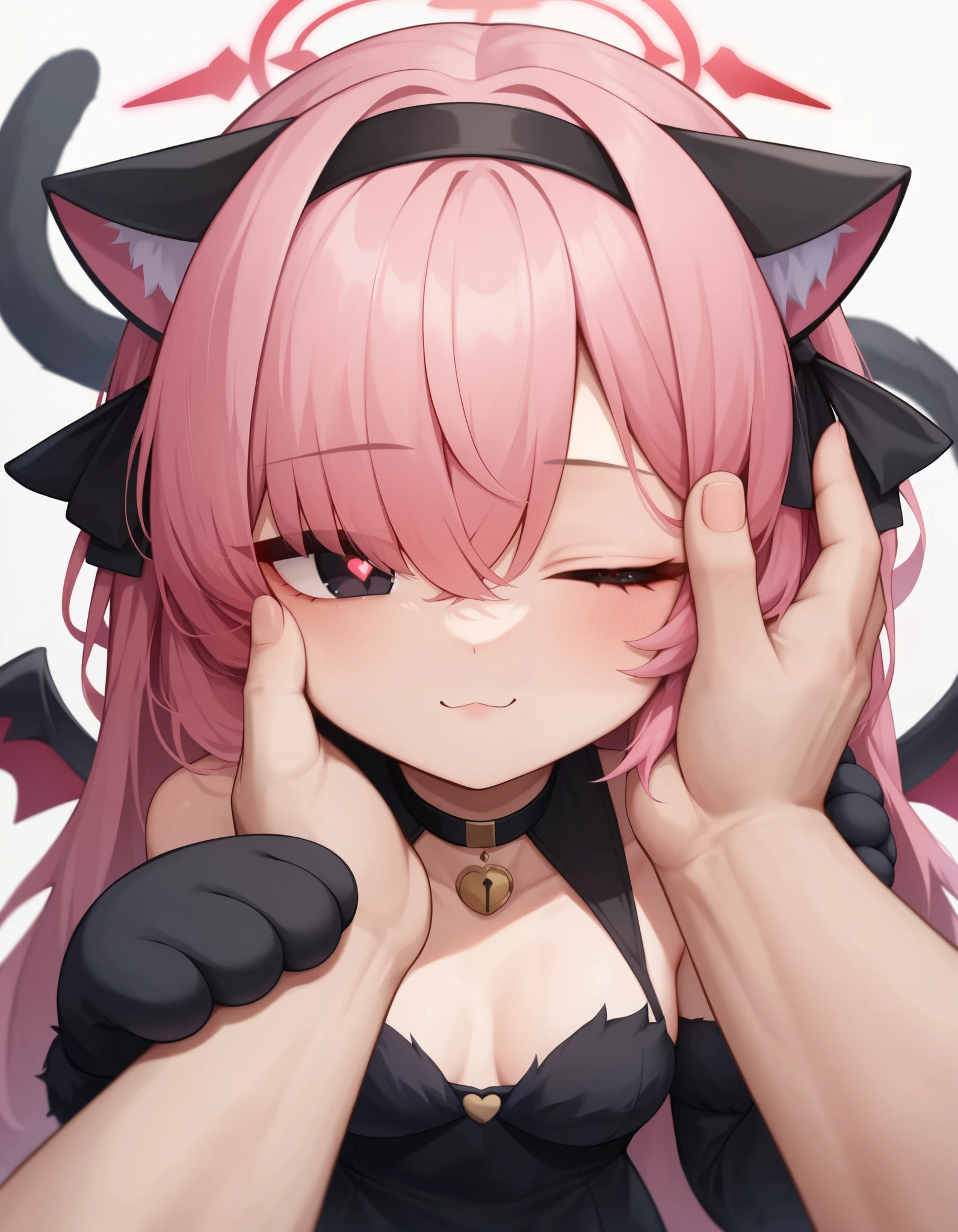 Anime girl with snake on shoulder, anime monster girl, many snakes with her hair, demon anime girl, Vampire, discord profile picture, Neferpitu, Devil Girl, With a tentacle-shaped tongue, 2b, mika kurai demon, 2 b, dark queen of snakes, snake face lady, small curvy loli