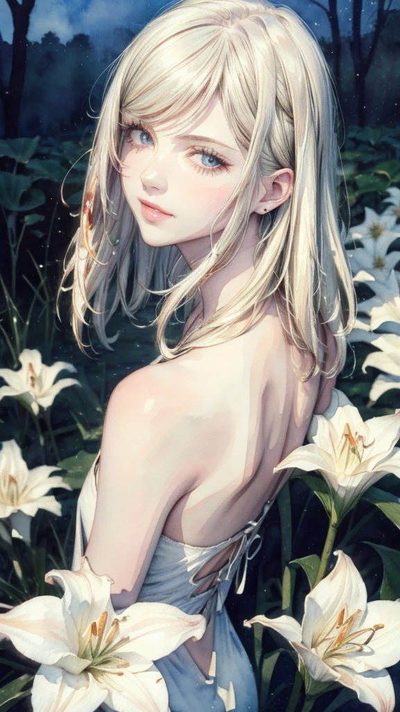 A naked anime