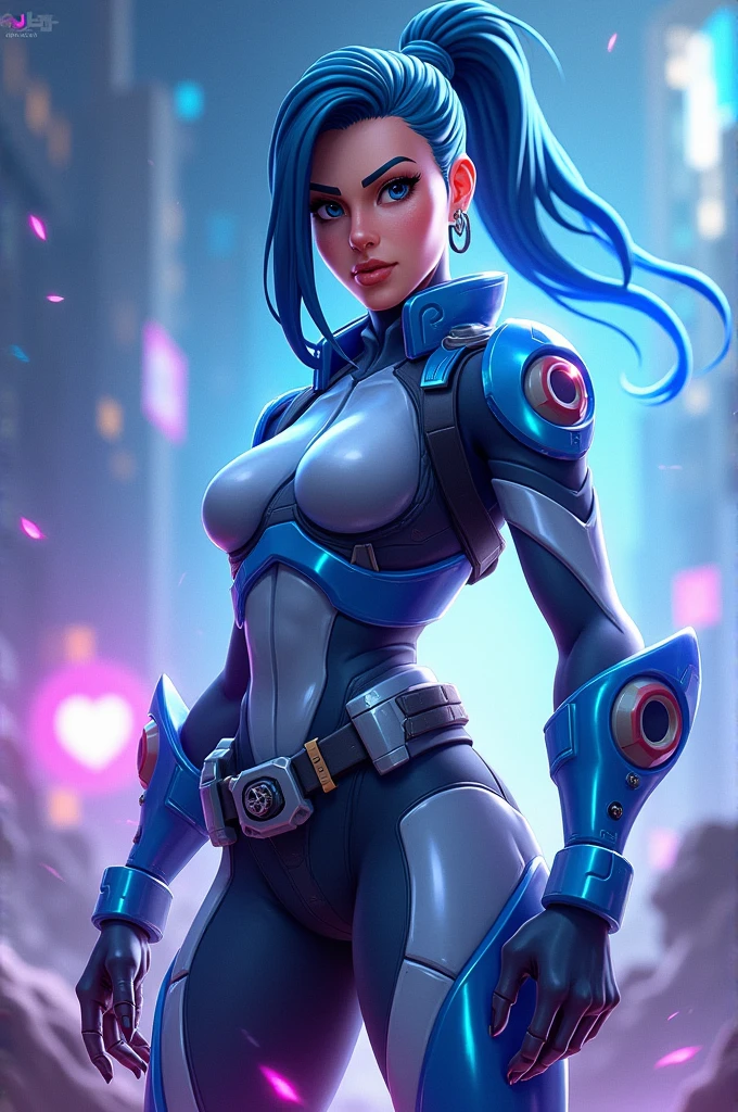 isometric style rvb agent Carolina, (reimagined in a cyberpunk universe), (cyberpunk style), (cyberpunk outfit), (punk hair), augmentation, (cyberpunk), cybernetics, cinematic scene, hero view, action pose, beautiful 8k, detailed background, masterpiece, best quality, high quality, absurdres, vivid <lora:agent_carolina_xl_v1:1> . vibrant, beautiful, crisp, detailed, ultra detailed, intricate