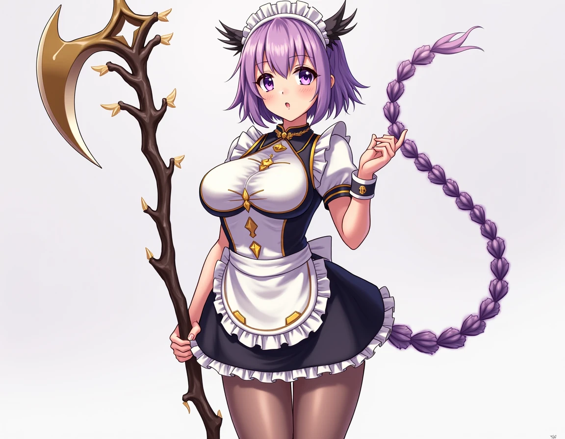 (Black and white Anime Line Art) (extreme complexity, two subjects unique and individual) (subject 1:A sexy Demonette (alien, big breasts, no hair many small horns instead, demon eyes, many fierce evil body tattoos, small fighting costume, looks unhinged, wielding a evil sword)) is challenging a (subject 2: Japanese Ninja woman (big butt, small breasts, sailor school outfit with mystic trinkts, short hair, big eyes, calm and composed, masterfully deflecting the demon attacker)), set in a high school building