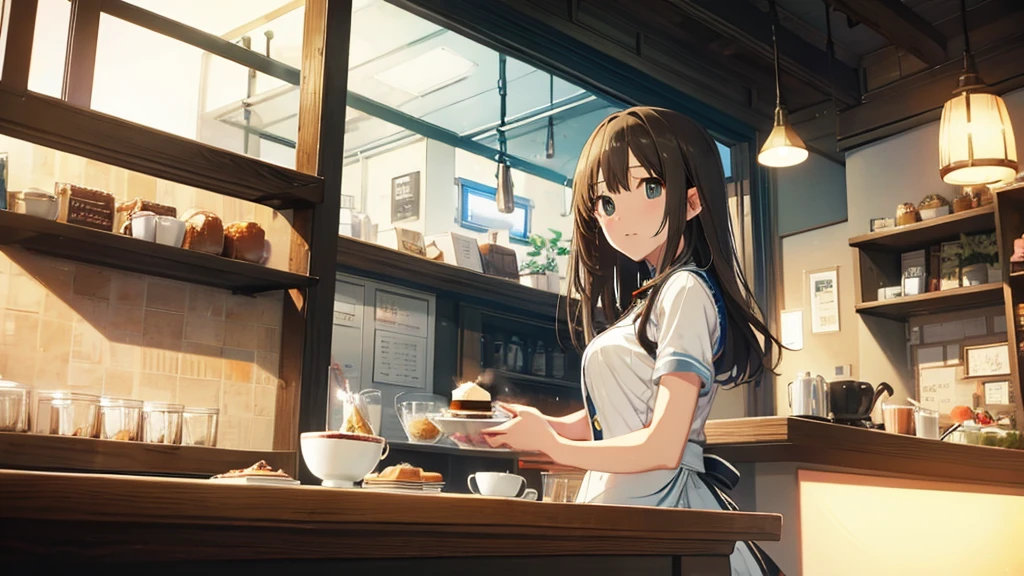 Shibuya Rin、Cafe waitress