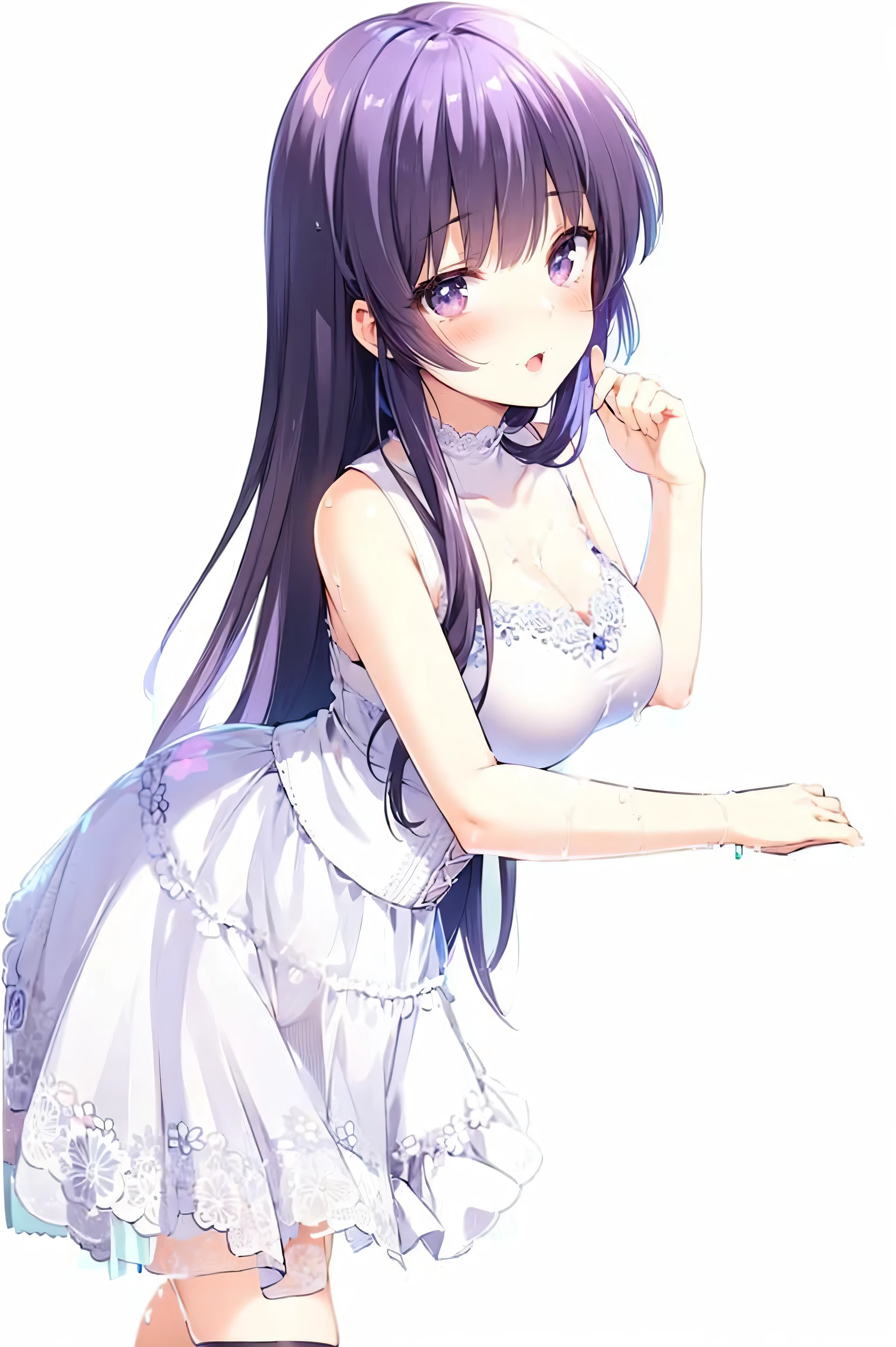 white bar, rabbit ears,<lora:mayijiang-10:0.8>,mayijiang,light smile,mid_breats,best quality