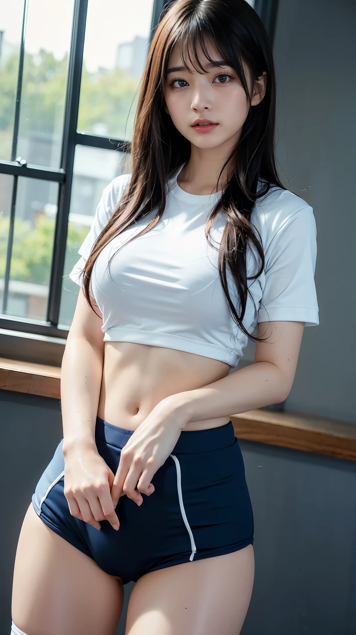 Personal Trainer,Japanese face、Young face、low length、smile、Whitening,Yoga Wear,Yoga pants