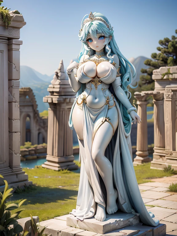 Goddess in costume