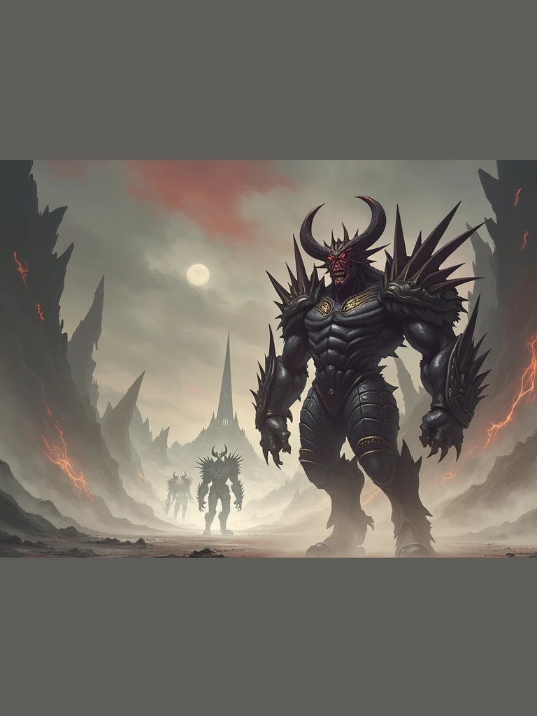 Army of demons and giants
